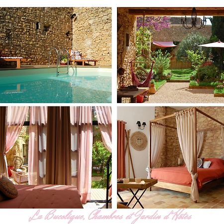 La Bucolique, Chambres Et Jardin D'Hotes Sabran Buitenkant foto