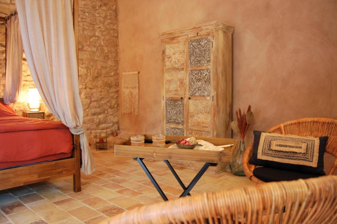 La Bucolique, Chambres Et Jardin D'Hotes Sabran Buitenkant foto