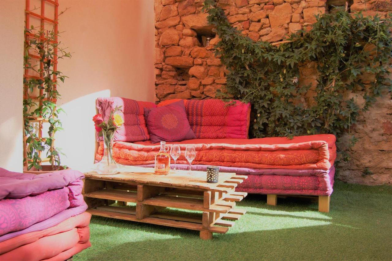La Bucolique, Chambres Et Jardin D'Hotes Sabran Buitenkant foto