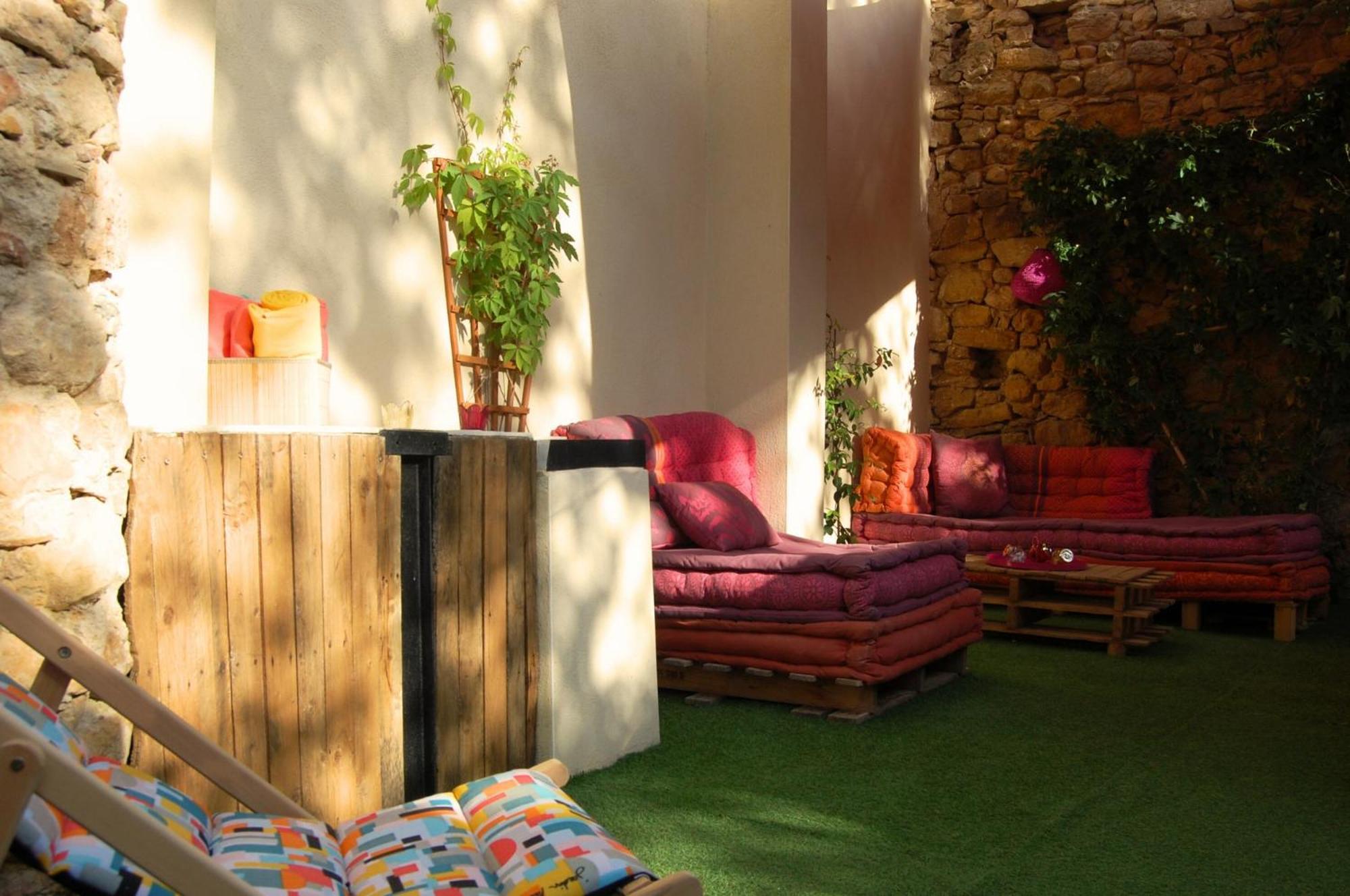 La Bucolique, Chambres Et Jardin D'Hotes Sabran Buitenkant foto